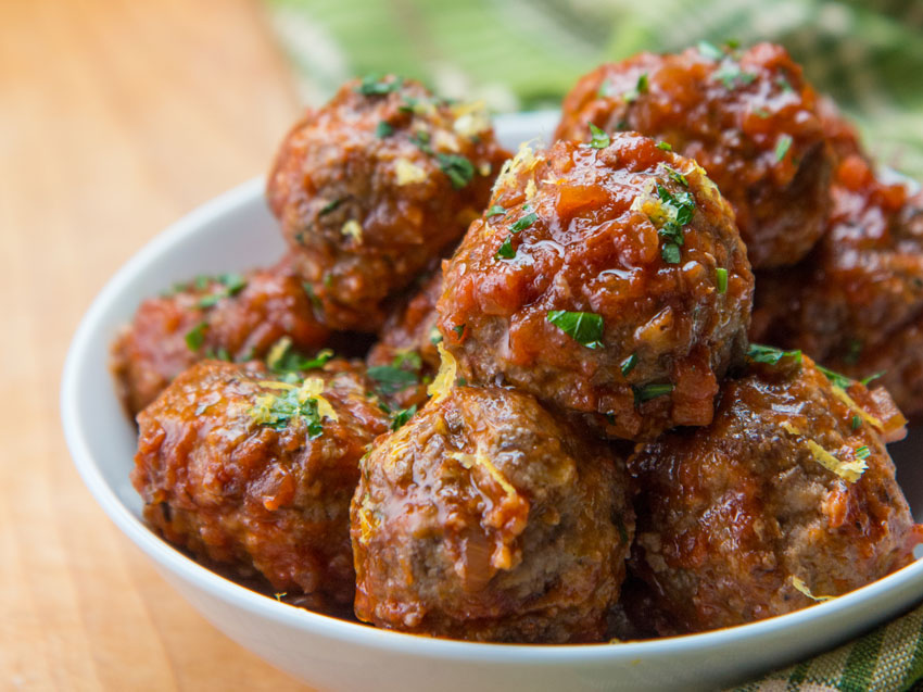 Image of meatballs ready